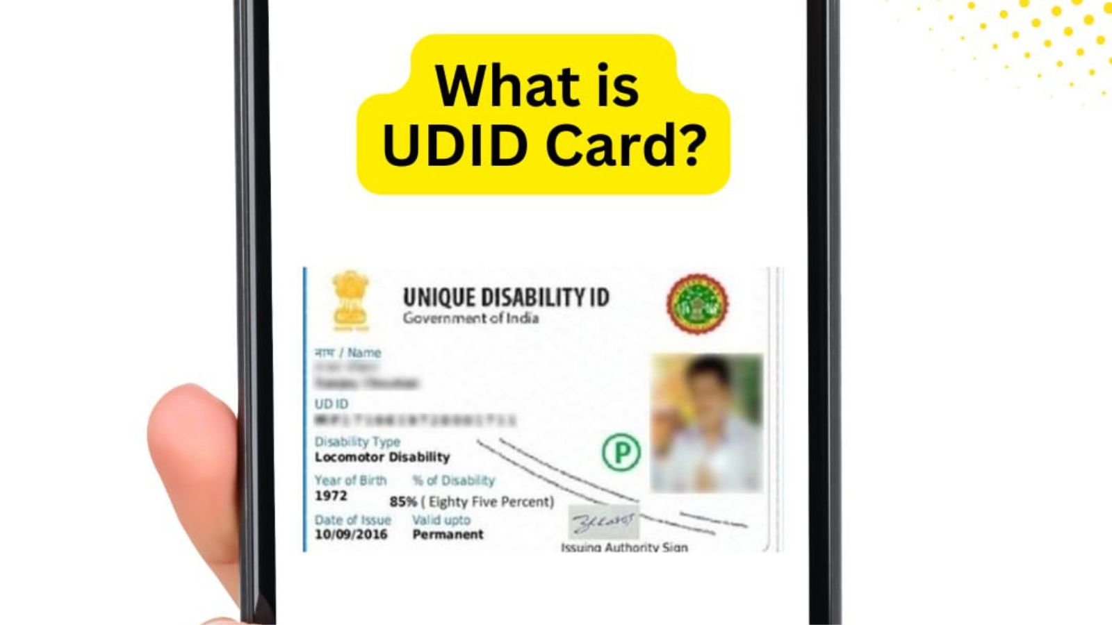 UDID Card: Who is Eligible and Who is Not?