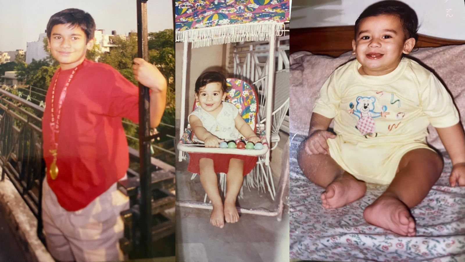 Naman Misra during childhood days