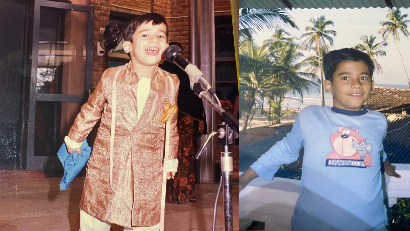 Naman Misra from his growing up days