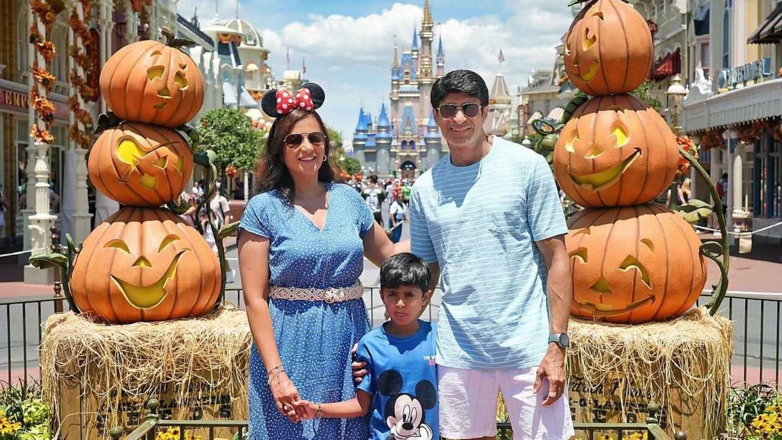 Shivani, her husband and Vivaan