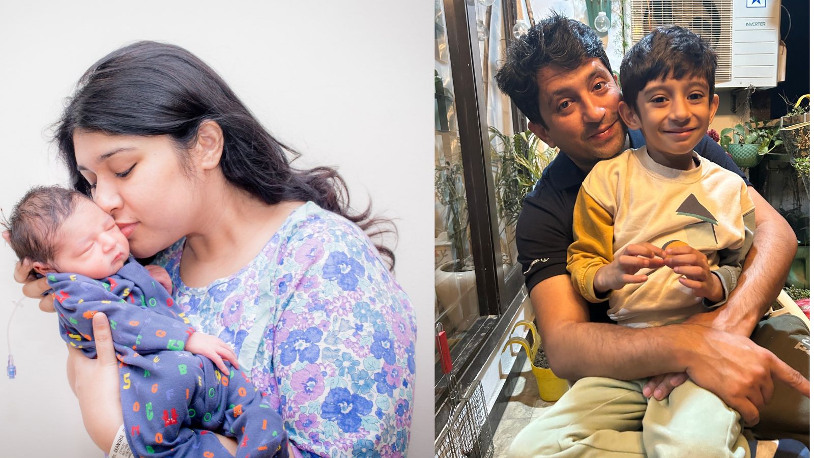 Vikansh with his family 
